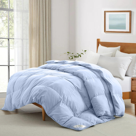 Premium Sky Blue All Season High quality Super Soft Comforter 1 Piece - Cotton Home