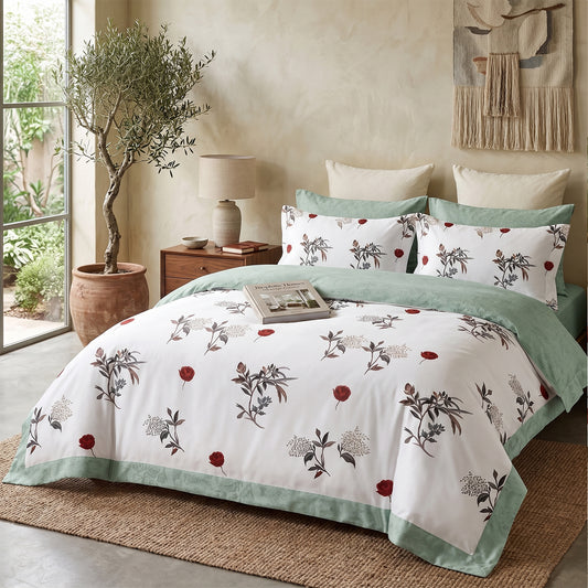 Tropical Duvet Cover King Size 6pcs set 220x240cm