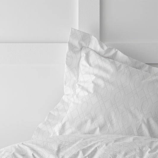 Egyptian Cotton Dobby 3PC Fitted Sheet 180X200+30CM Loom