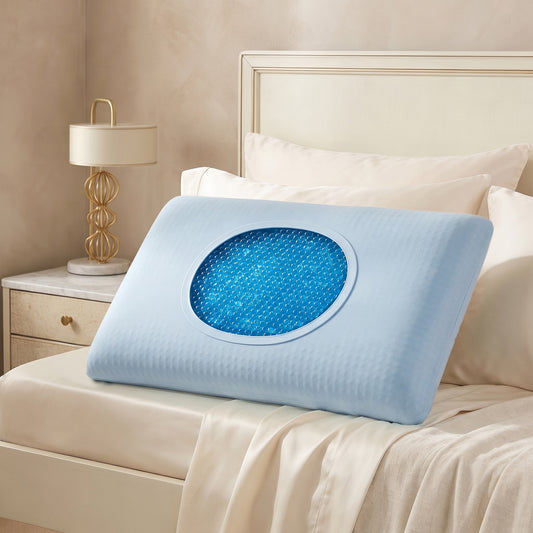 Atlantic Memory Foam Gel Pillow – Ergonomic Cervical Spine Support 60x40x14cm