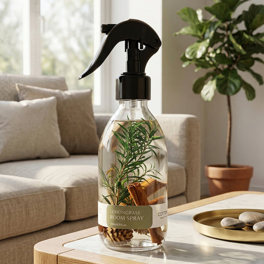Lemon Grass Bedding & Room Spray – Dual-Use Air & Fabric Freshener (250ml)