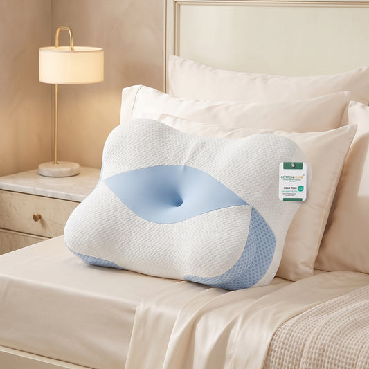 Lunara Contour Memory Foam Pillow 62x41cm