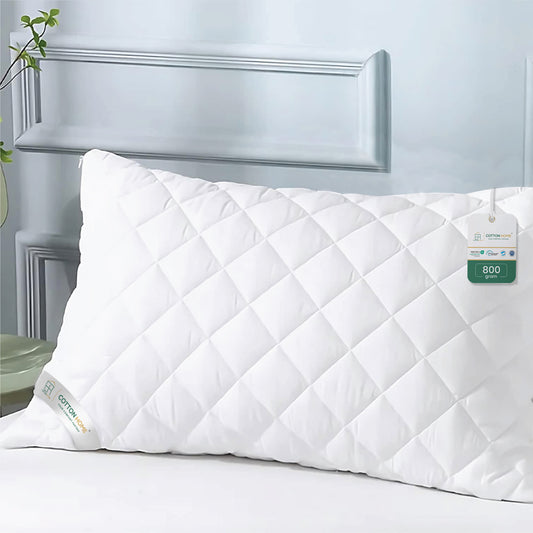 Beverly Quilted Pillow Cotton Pillow 50x70cm - Cotton Home