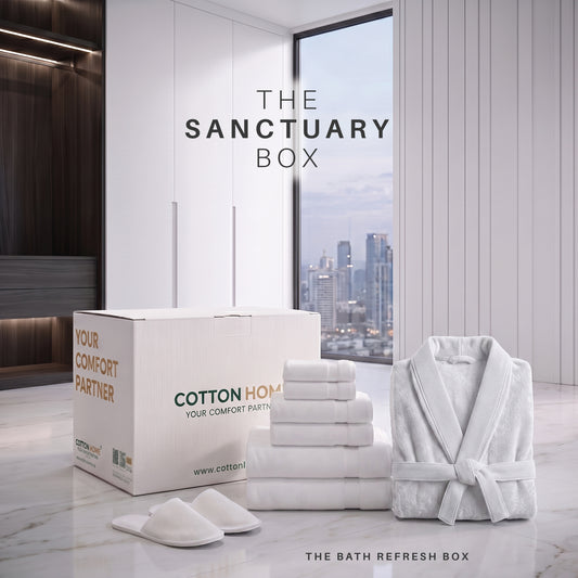 The Sanctuary Box Set – Luxury Home & Bath Gift Bundle The Bath Refresh Box