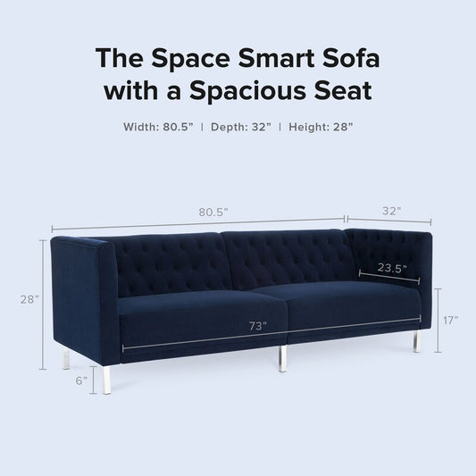 Wide Rolled Arm Lafron Sofa - Cotton Home