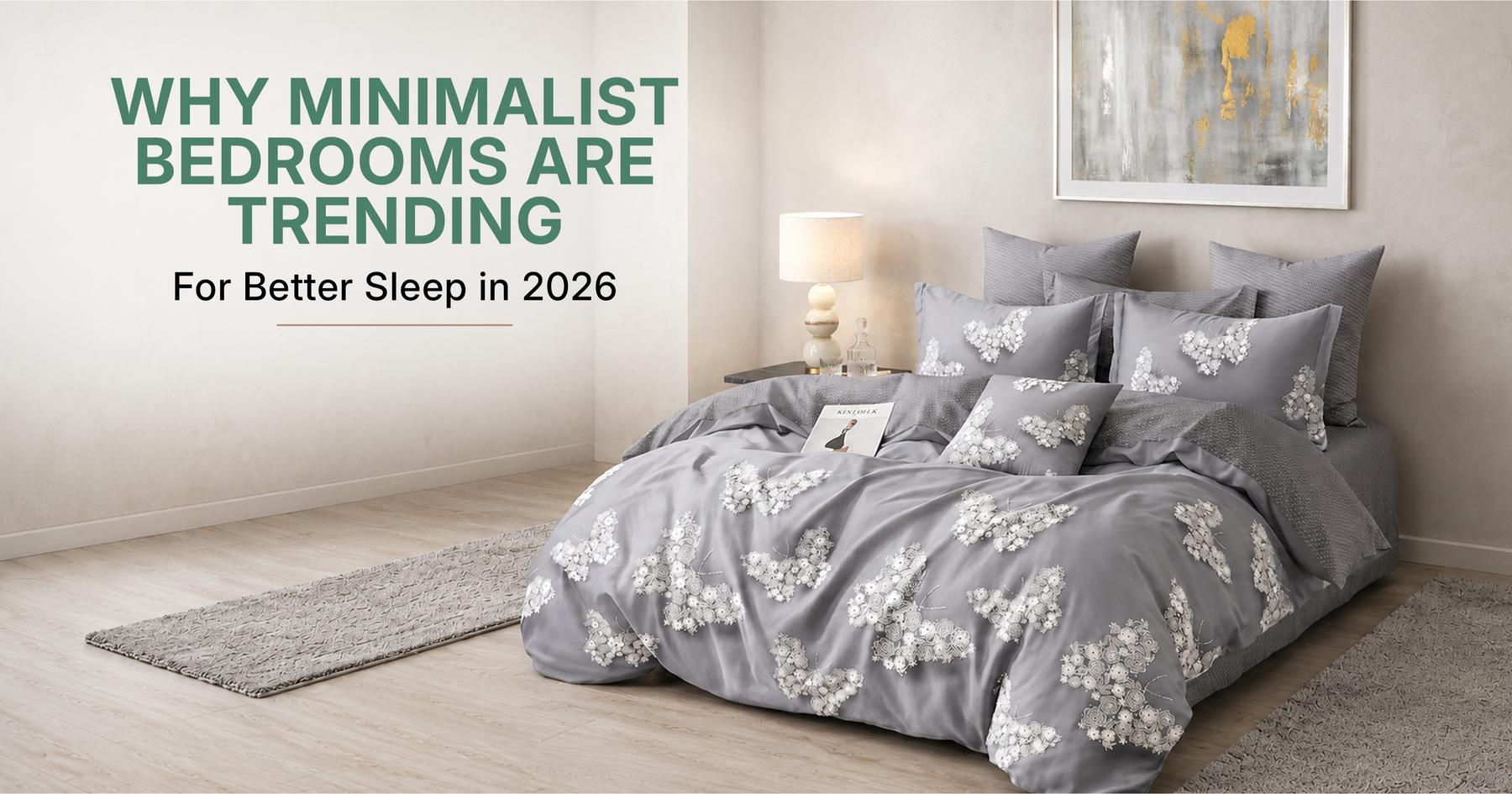 Why Minimalist Bedrooms Are Trending for Better Sleep in 2026?