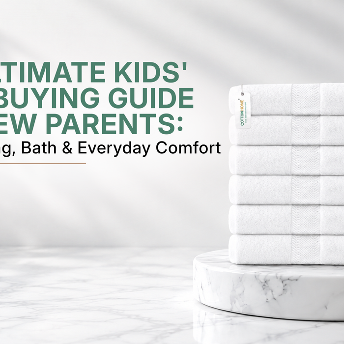 The Ultimate Kids’ Room Buying Guide for New Parents: Essential Bedding, Bath & Everyday Comfort