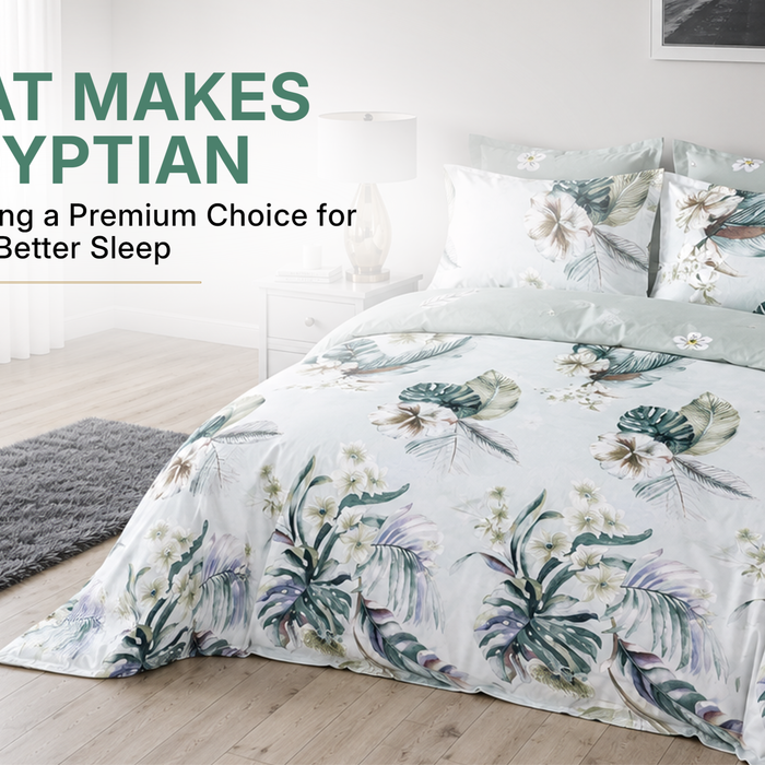 What Makes Egyptian Cotton Bedding a Premium Choice for Better Sleep
