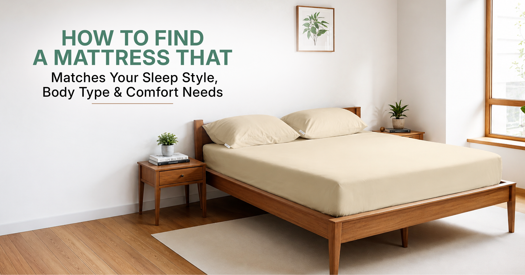 How to Find a Mattress That Matches Your Sleep Style, Body Type & Comfort Needs