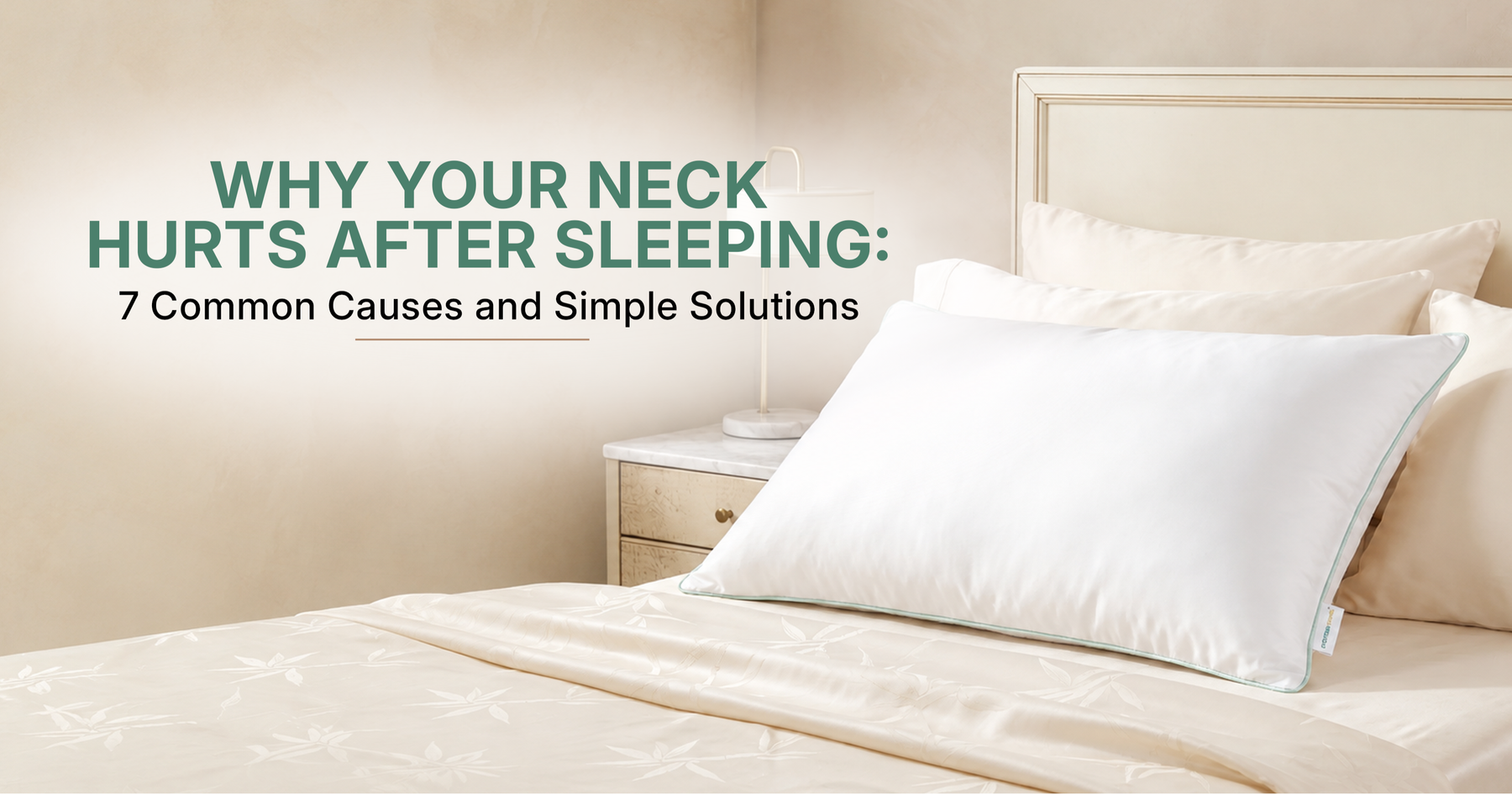 Why Your Neck Hurts After Sleeping: 7 Common Causes and Simple Solutions
