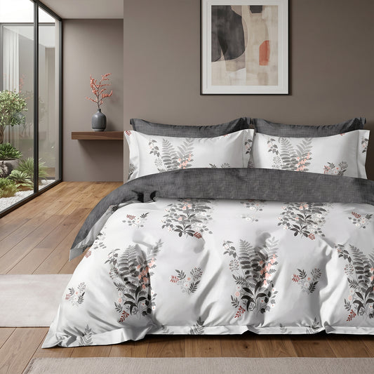 Floral Breeze Duvet Cover King Size 6pcs set 220x240cm