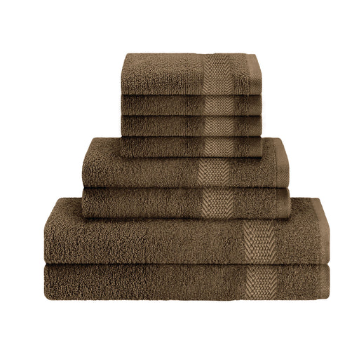 Cotton 6 Piece Towel Set-Soft Feel, Quick Dry, Highly Absorbent Durable Towels - Cotton Home