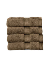 Cotton Face Towel Pack of 4 Soft Feel, Quick Dry, Highly Absorbent Durable Towels - Cotton Home