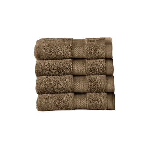 Cotton Face Towel Pack of 4 Soft Feel, Quick Dry, Highly Absorbent Durable Towels - Cotton Home