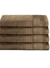 Cotton Hand Towel 50x100 CM 4 Piece Set-Soft Feel, Quick Dry, Highly Absorbent Durable Towels - Cotton Home