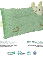 Skin Friendly Velvet Kids Pillow Green
