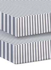 Premium Cotton 3-Piece Baby Crib Bedding Set (120x60 cm) Fitted Baby Mattress Sheets and Protector Shelly Rains