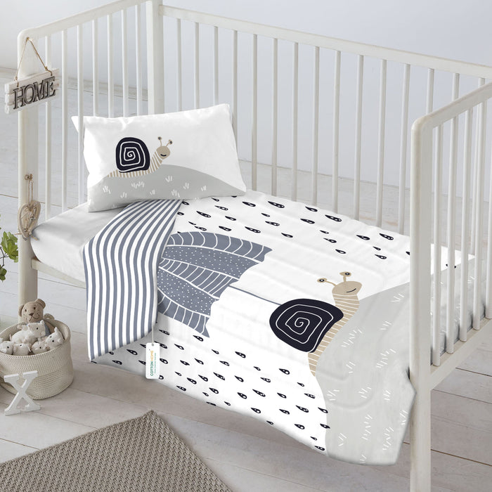 3Piece Baby Crib Comforter Set 90x120 Cotton Comforter, Filled Pillow & Pillow Cover – Shelly Rains