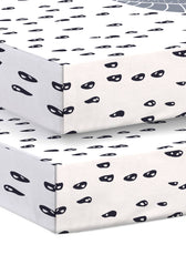 Premium Cotton 2PC Crib Sheets (120x60 cm) Soft, Breathable, Fitted Baby Mattress Sheets Shelly rains