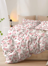 Duvet Cover 4 piece set Queen size High quality 220x240 duvet cover with Fitted sheet and pillow cases Abstract Harmony - Cotton Home