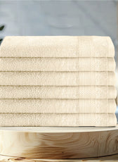 Cotton Hand Towel 50x100 CM 6 Piece Set-Soft Feel, Quick Dry, Highly Absorbent Durable Towels - Cotton Home