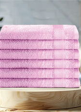 Cotton Hand Towel 50x100 CM 6 Piece Set-Soft Feel, Quick Dry, Highly Absorbent Durable Towels - Cotton Home