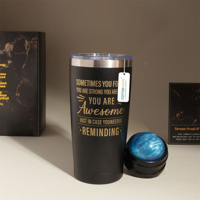 Bath Gift Box Set – Luxe Black Spa Care Package with 12 Relaxing Self-Care Items for Women, Mom, Wife, Sister, Friends