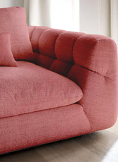Pink 3-Seater Sofa