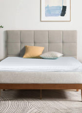 Memory Foam Mattress Topper 150x200+5cm - Cotton Home