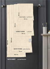 Cotton Bath Towel Pack of 2 Soft Feel, Quick Dry, Highly Absorbent Durable Towels - Cotton Home