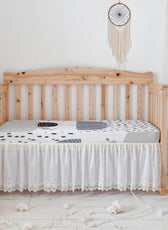 Premium Cotton 2PC Crib Sheets (120x60 cm) Soft, Breathable, Fitted Baby Mattress Sheets Shelly rains