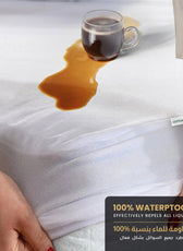 Coral Fleece Waterproof Mattress Protector 90x200+35cm with Deep Pocket - Cotton Home