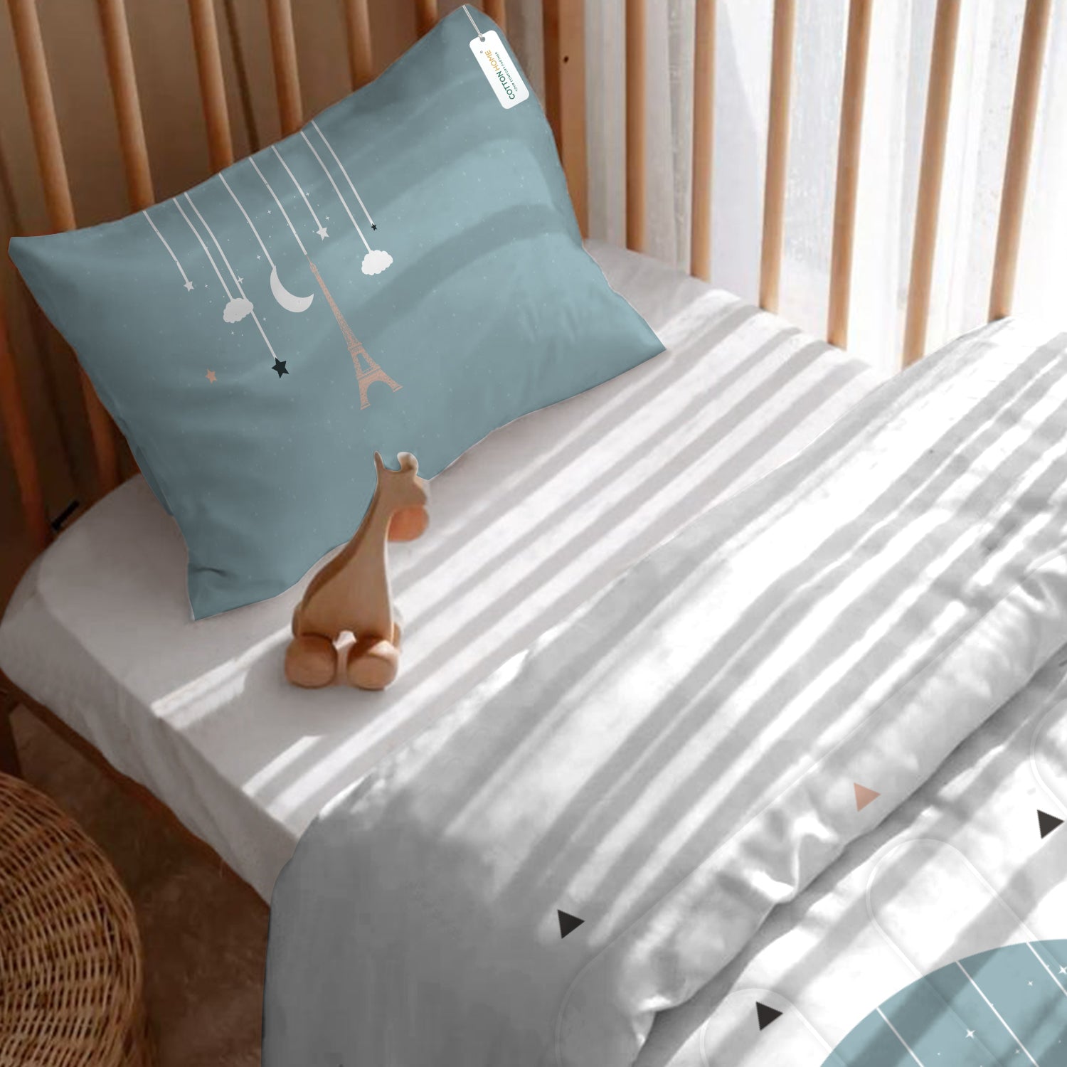 Eid Exclusive Deals on Crib Bedding Set - Dream Night - Cotton Home