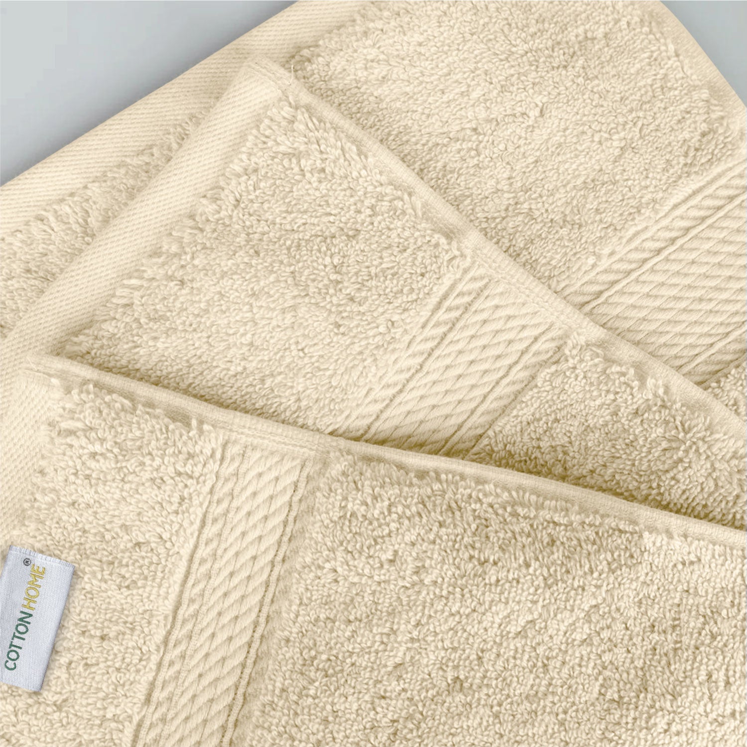 Cotton Bath Towel Pack of 2 Soft Feel, Quick Dry, Highly Absorbent Durable Towels - Cotton Home