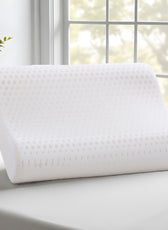 Memory Foam Pillow 40x60 (12x9) High Quality Knitted Anti Snore Contour Cervical Neck Support - Cotton Home