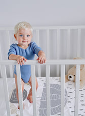 Premium Cotton 2PC Crib Sheets (120x60 cm) Soft, Breathable, Fitted Baby Mattress Sheets Shelly rains