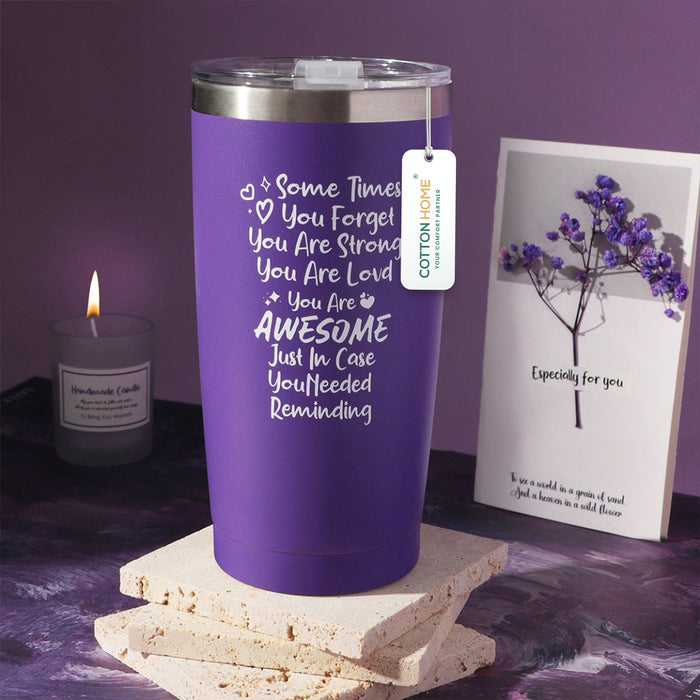 Bath Gift Box Set – Luxe Purple Spa Care Package with 8 Relaxing Self-Care Items for Women, Mom, Wife, Sister, Friends