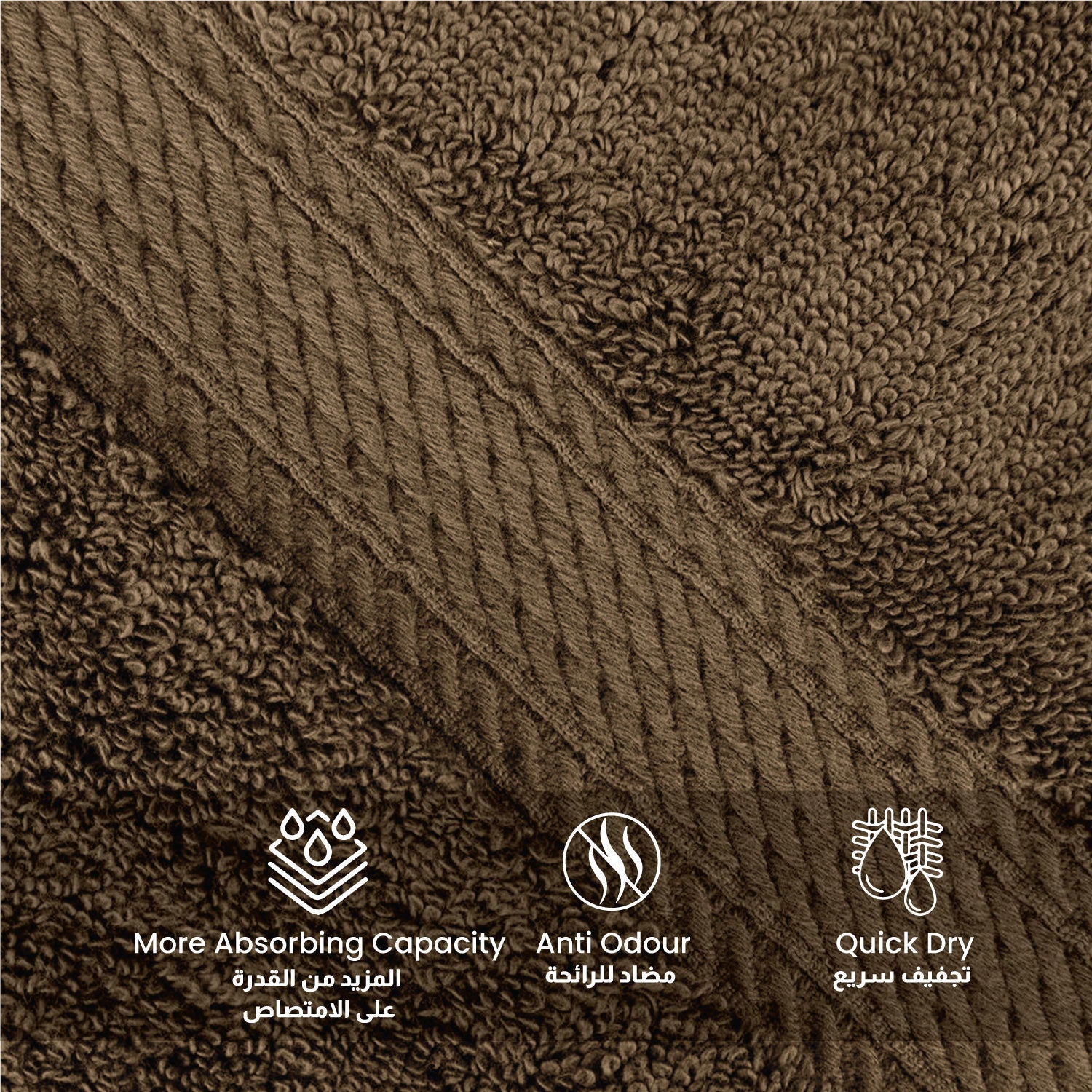 Cotton Bath Towel 70x140 CM 4 Piece Set-Soft Feel, Quick Dry, Highly Absorbent Durable Towels - Cotton Home