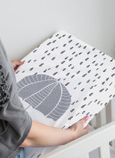 Premium Cotton 2PC Crib Sheets (120x60 cm) Soft, Breathable, Fitted Baby Mattress Sheets Shelly rains