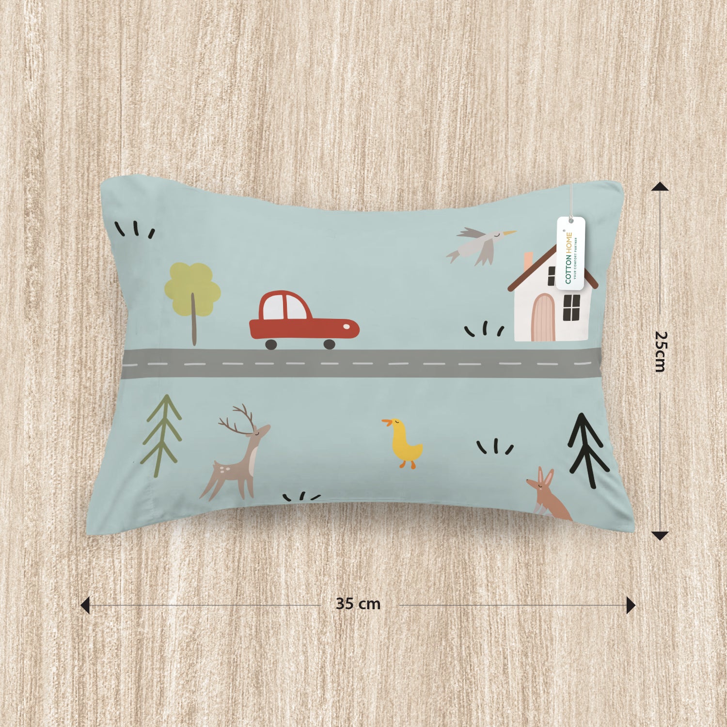 3Piece Baby Crib Comforter Set 90x120 Cotton Comforter, Filled Pillow & Pillow Cover – Dream Home