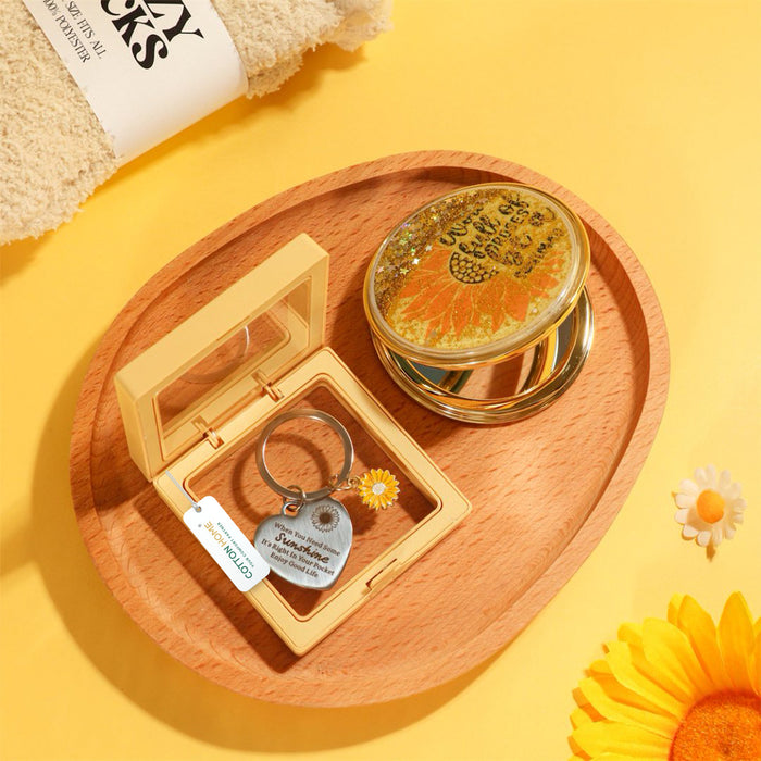 The Sanctuary Box Set – Luxury Home & Bath Gift Bundle Self Care Home Spa Yellow