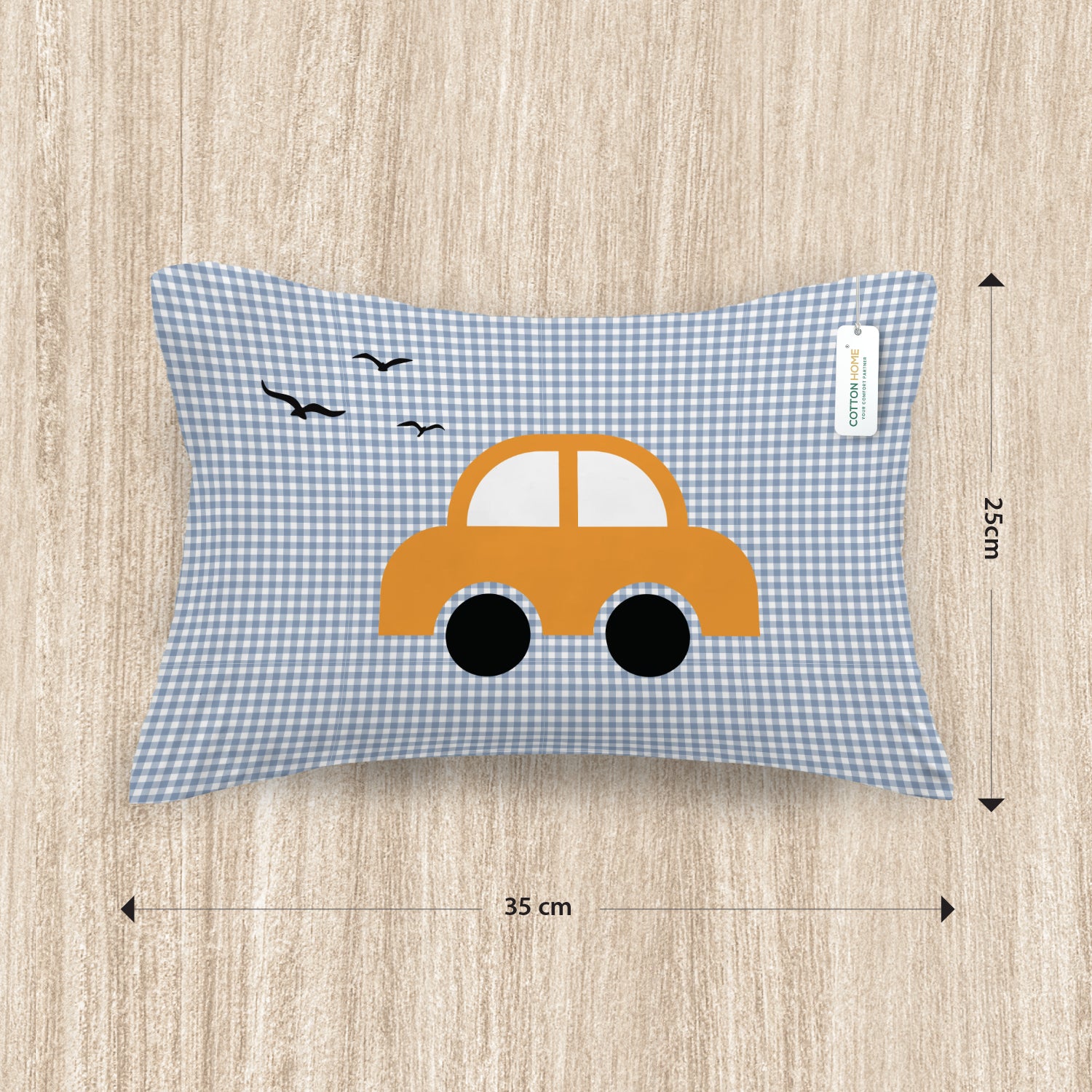 3Piece Baby Crib Comforter Set 90x120 Cotton Comforter, Filled Pillow & Pillow Cover – Little Cars