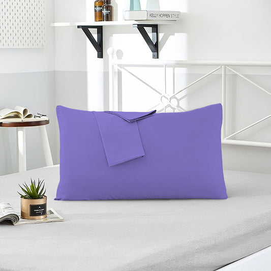 Super Soft Pillowcase 2PC Set - 50x75cm Purple