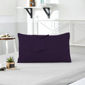 Super Soft Pillowcase 2PC Set - 50x75cm Violet