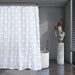 Shower Curtain Printed Fabric with Hooks 180x180 Cm - Rinse 211A - Cotton Home