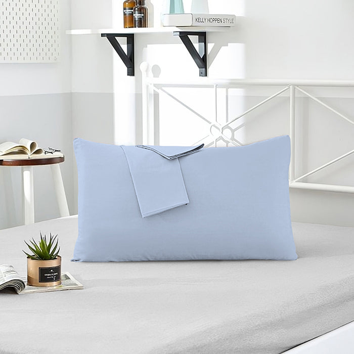 Super Soft Pillowcase 2PC Set - 50x75cm Sky Blue