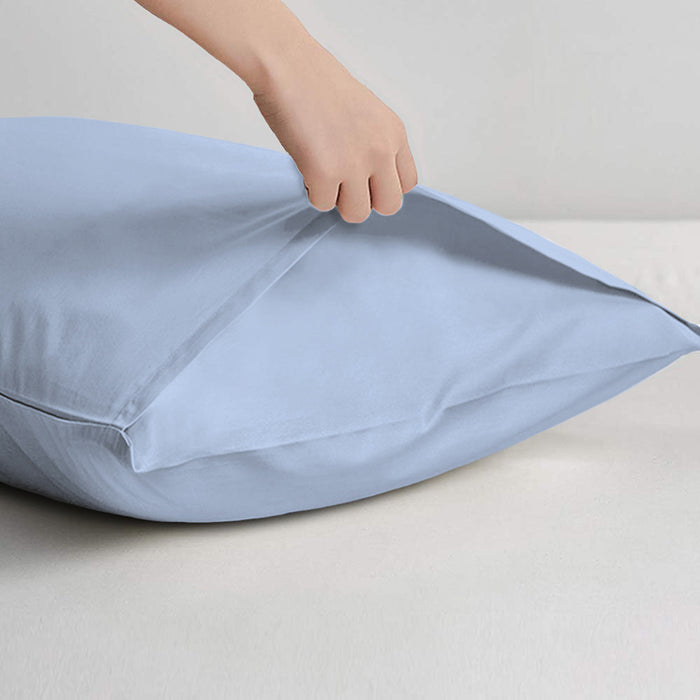 Super Soft Pillowcase 2PC Set - 50x75cm Sky Blue