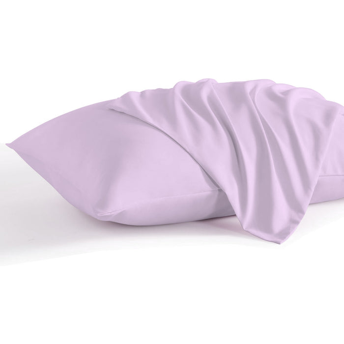 Super Soft Pillowcase 2PC Set - 50x75cm Light Purple