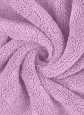 Premium Cotton Lavender Terry Bathrobe with Pockets Suitable for Men and Women, Soft & Warm Terry Home Bathrobe, Sleepwear Loungewear, One Size Fits All - Cotton Home