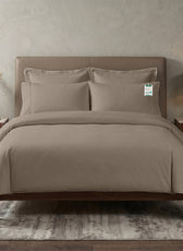 Egyptian Cotton 6 Piece Duvet Cover Set 220x240cm Champagne
